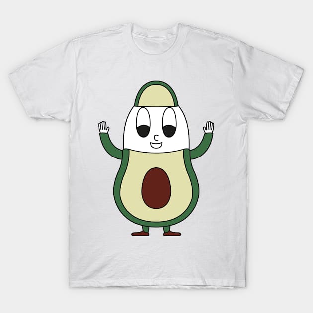 Avocado Egg T-Shirt by M.-P.-Mueller